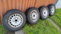 Komplet kół felgi Volkswagen Caddy 15" stalówki 5x112 195/65 kołpaczki