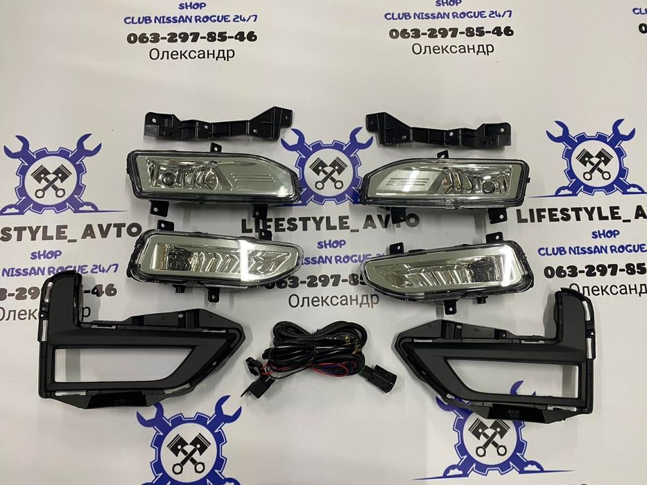 Разборка Nissan rogue бампер передний Nissan rogue телевизор фары хром