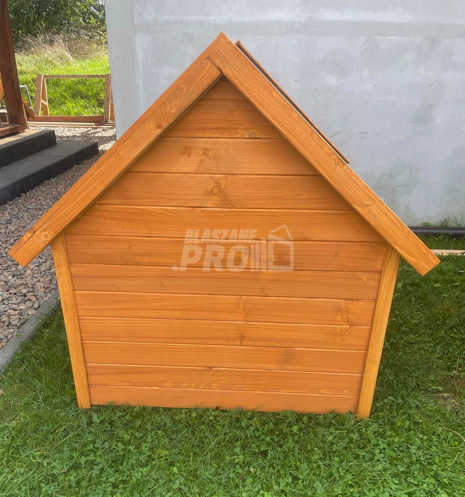 Buda dla psa Rozmiar "XL" - Pinia - Dach dwuspadowy GP471