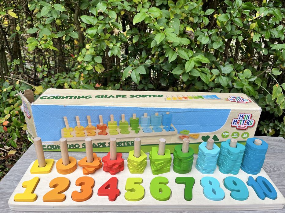 Деревяний розвиваючий сортер