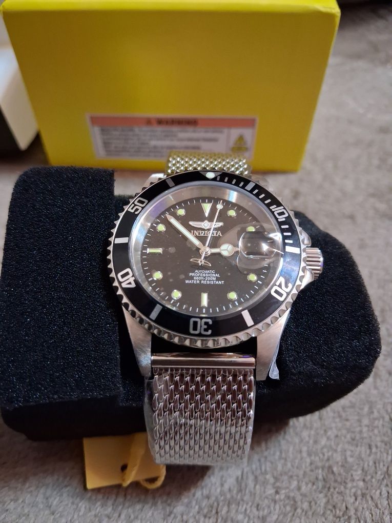 Nowy zegarek męski automatyczny Invicta Pro Diver 47720 śr. 40 mm