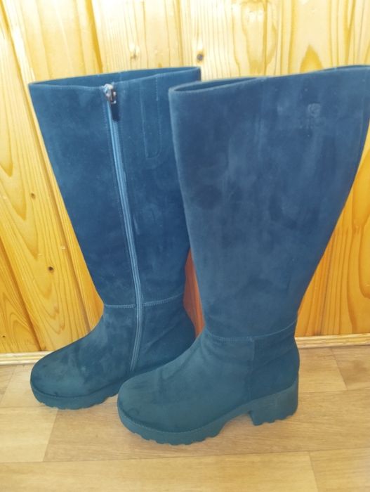 Чоботи євро зима 36 розмір замша