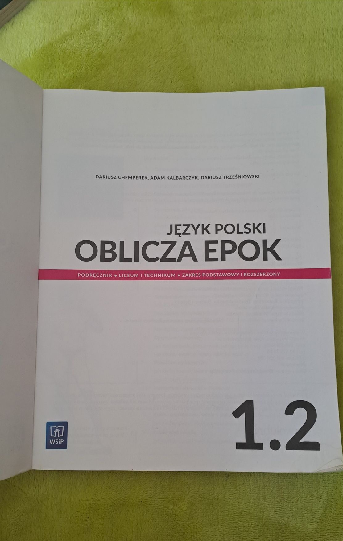 Podręcznik z j.polskiego do 1 technikum/liceum