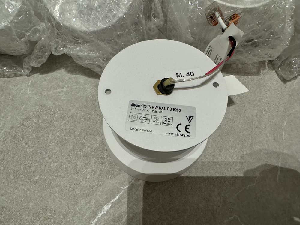 Oprawa lampa natynkowa MYCO 120 IN NW czarna ral ds9003
