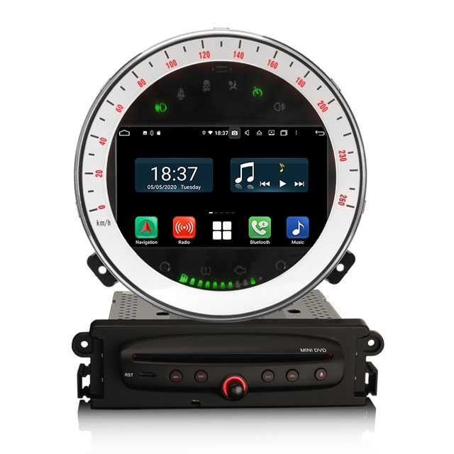 Radio FM RDS DAB+ Android CarPlay WiFi CD USB DVD GPS BMW Mini Cooper