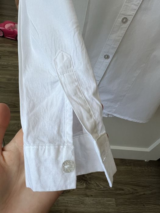 Продам сорочку білу шкільну 116 ріст Sinsay
