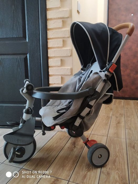 Дитячий триколісний велосипед трансформер.