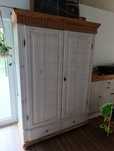Szafa garderoba z litego drewna 130 x 60 x 200 countryside