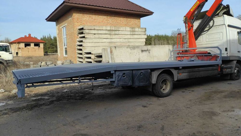 Нова вантажна платформа. Переобладнання в вантажний евакуатор.