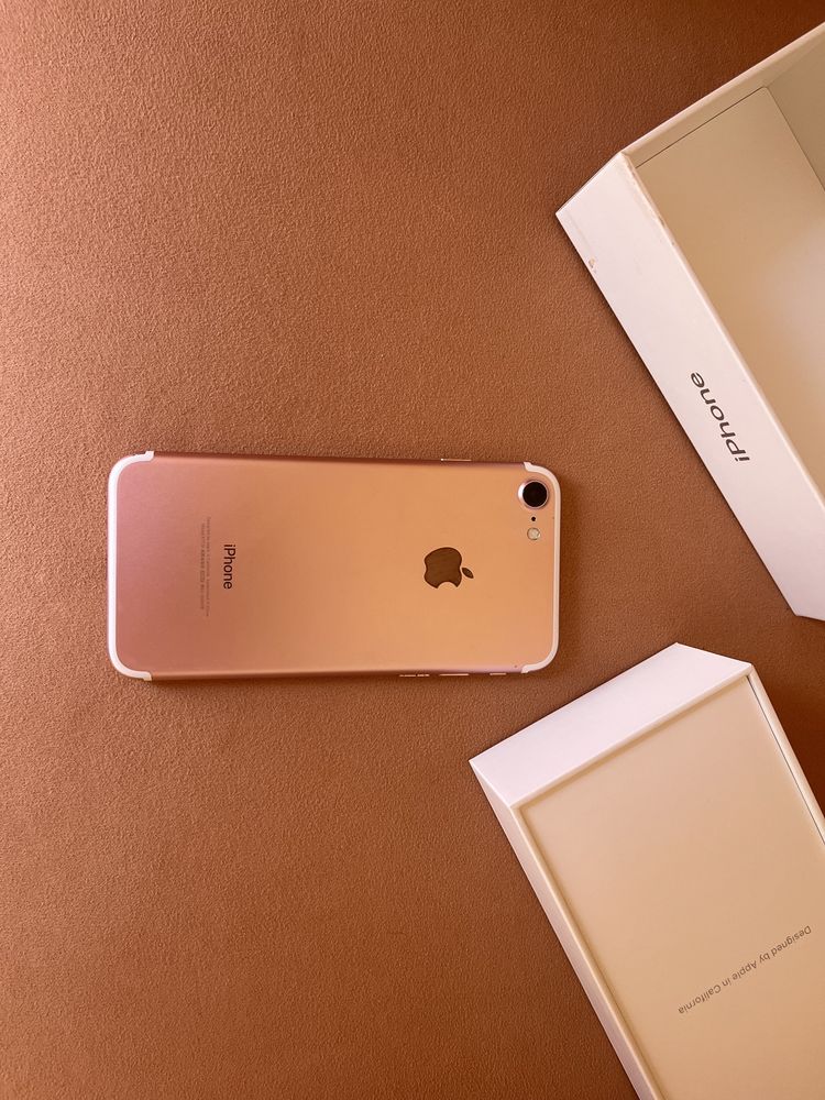 Iphone rosa 7 desbloqueado (256