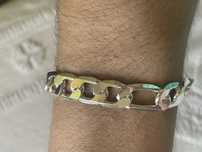 Pulseira prateada