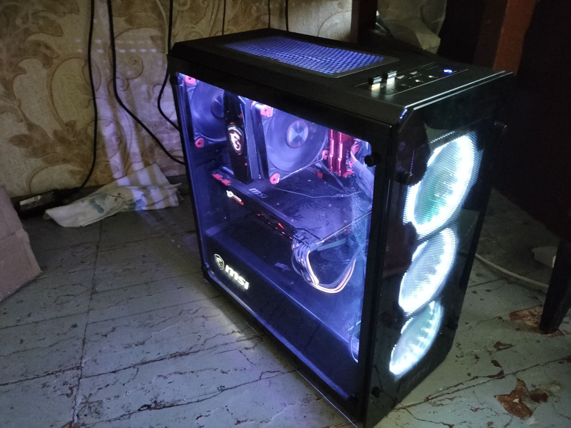 Обменяю корпус + башню MSI