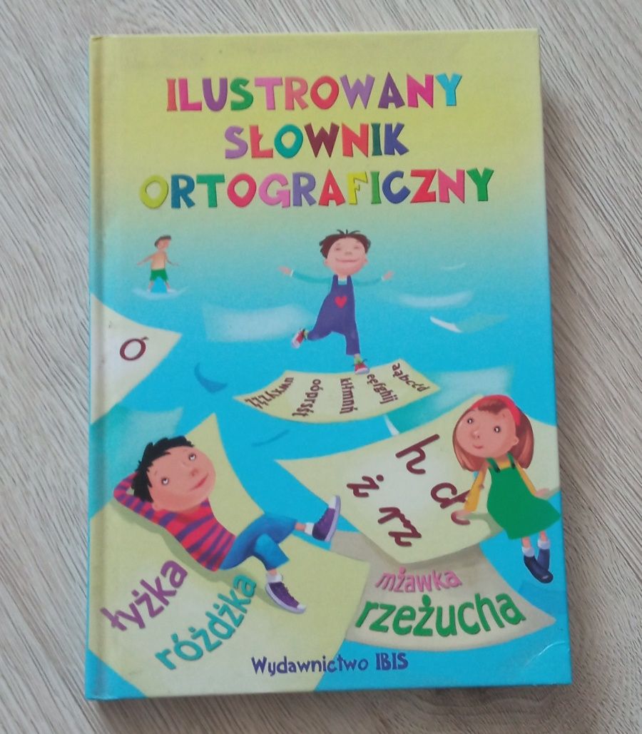 Książka "Ilustrowany słownik ortograficzny"