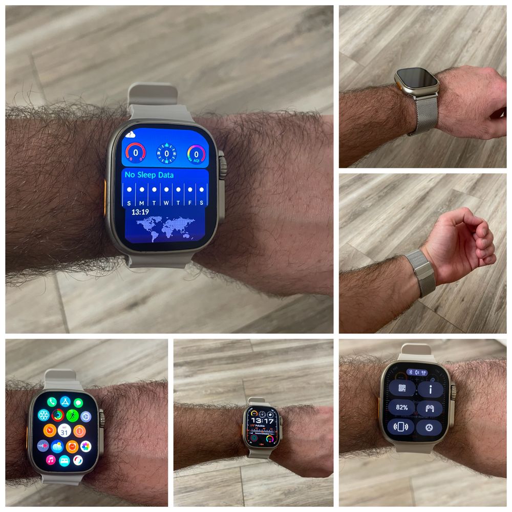 DT Ultra 3 Smartwatch Amoled Screen 4GB MP3 MP4 Bluetooth jak Apple
