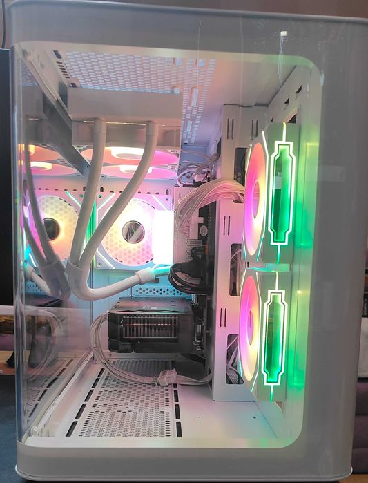 R5 7500F RTX5060 ОЗУ 32G Новий Ігровий Комп'ютер Системний блок ARGB