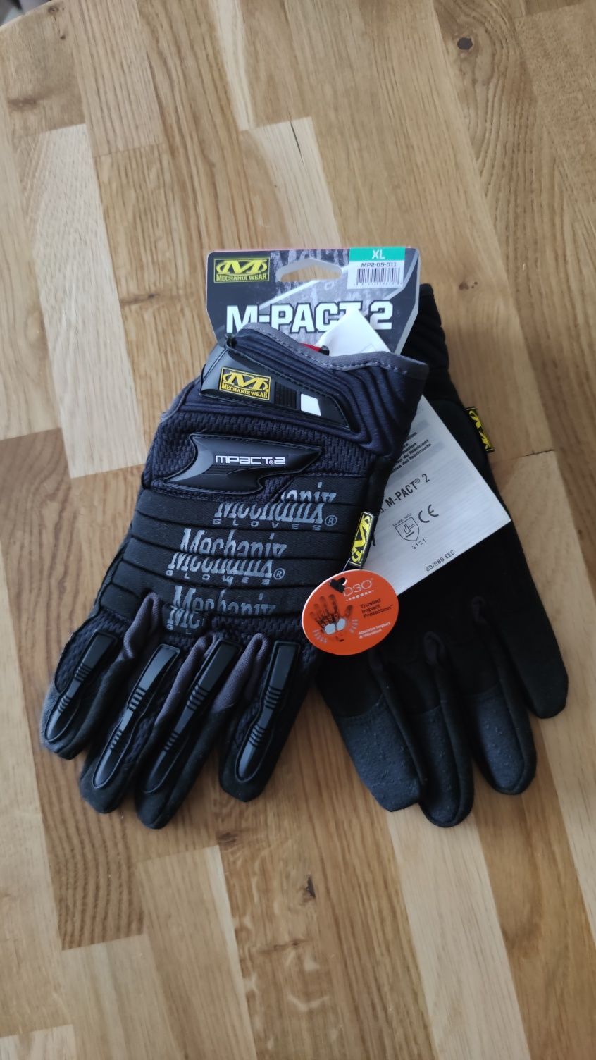 Rękawice taktyczne Mechanix Wear M-Pact 2 Black rozm.10