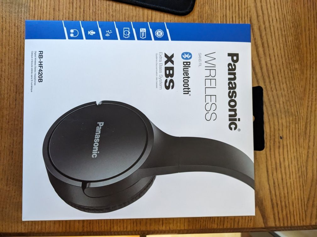 Słuchawki bezprzewodowe Panasonic RB-HF420B