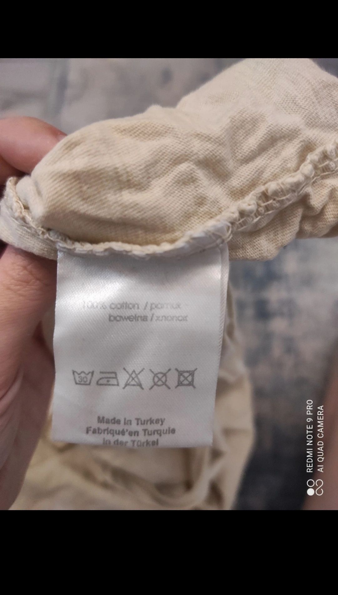 Żółty T-shirt damski