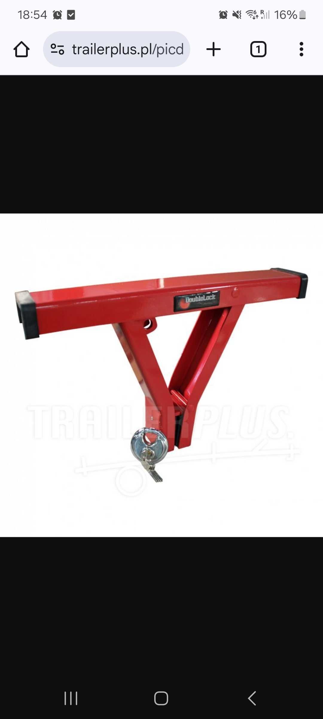 Double-Lock - DoubleLock Van Lock - Blokada haka holowniczego.