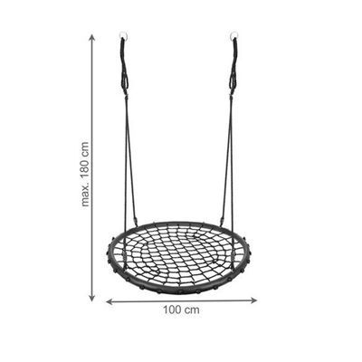 Huśtawka Ogrodowa Bocianie Gniazdo 100Cm