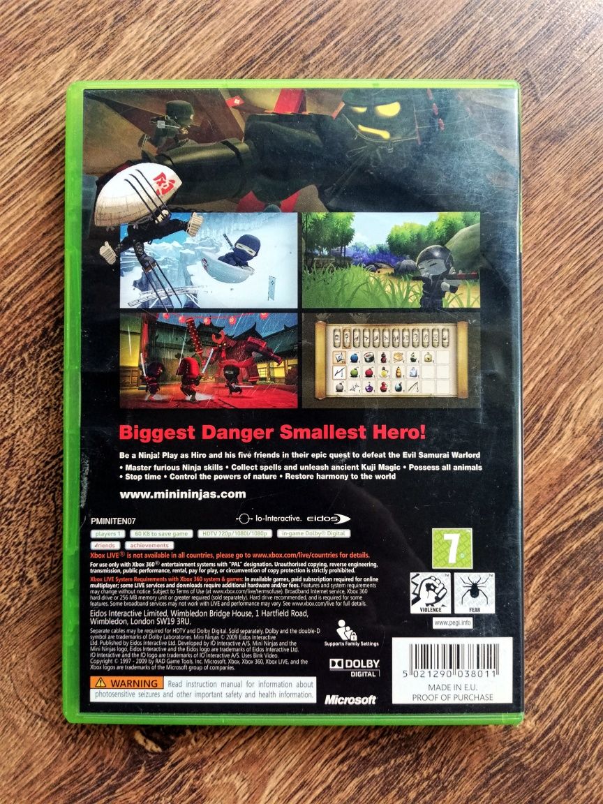 Gra Mini Ninjas XboX 360