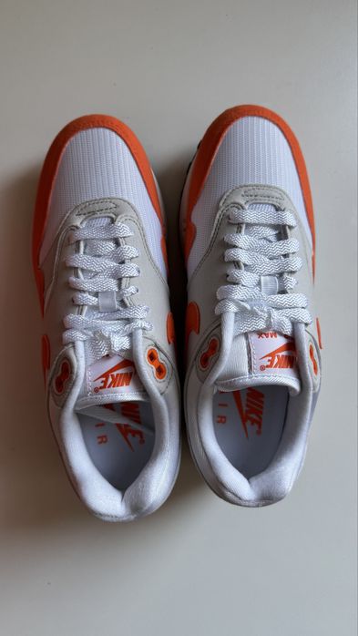 Nowe Nike Air Max 1 „Safety Orange” rozmiar 38.5 wkładka 24.5 cm.