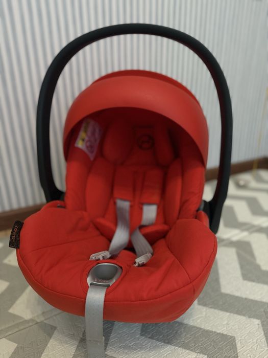 Автолюлька Cybex Cloud Z i-Size (Orange) з базою Isofix