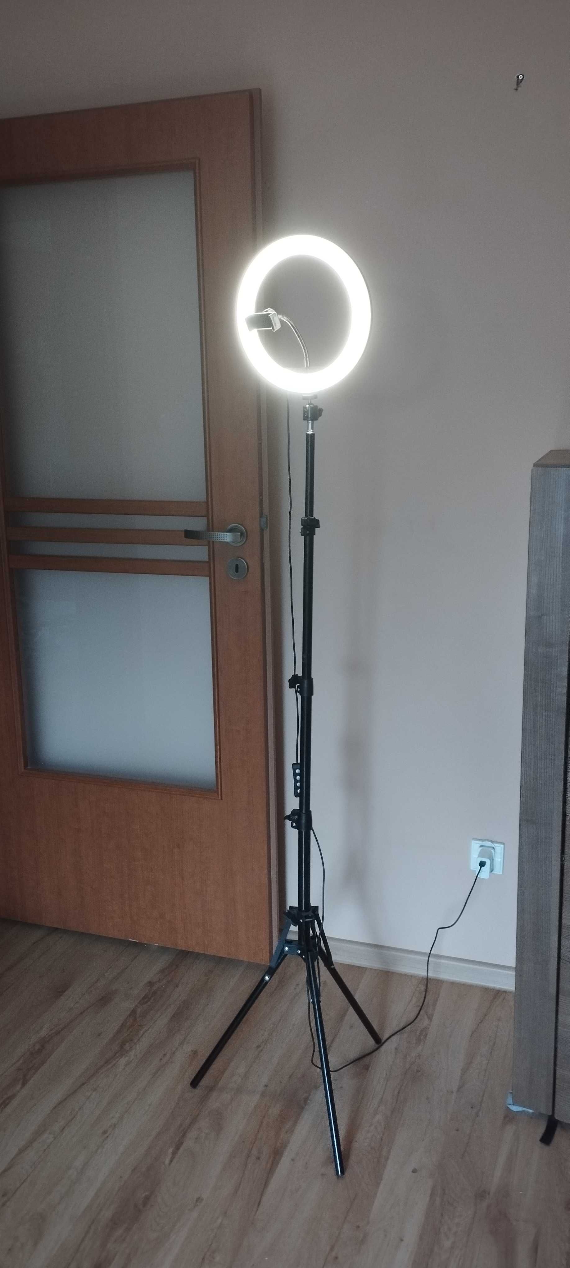 Lampa 10" (26 cm) ze statywem 160 cm