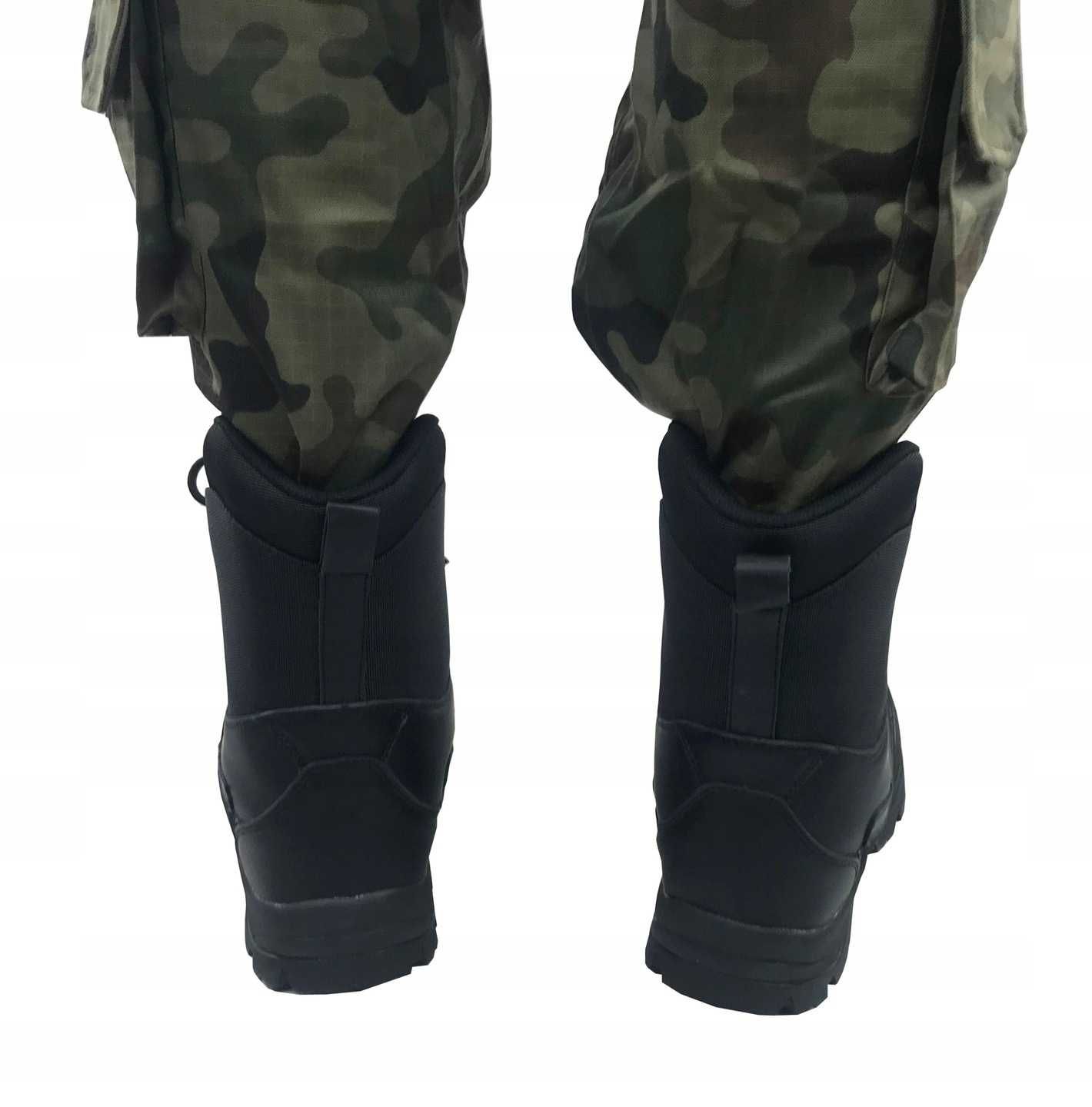 Buty COMBAT wysokie sznurowane glany MMB r. 40 - WYPRZEDAŻ