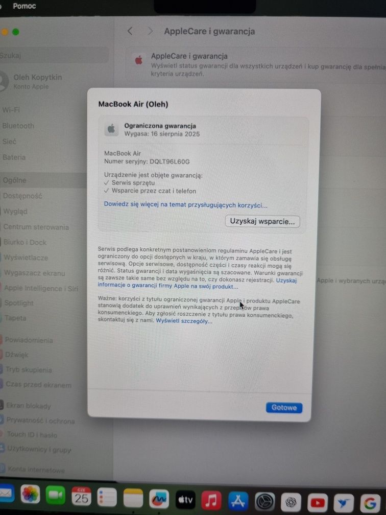 MacBook Air M2 8/256