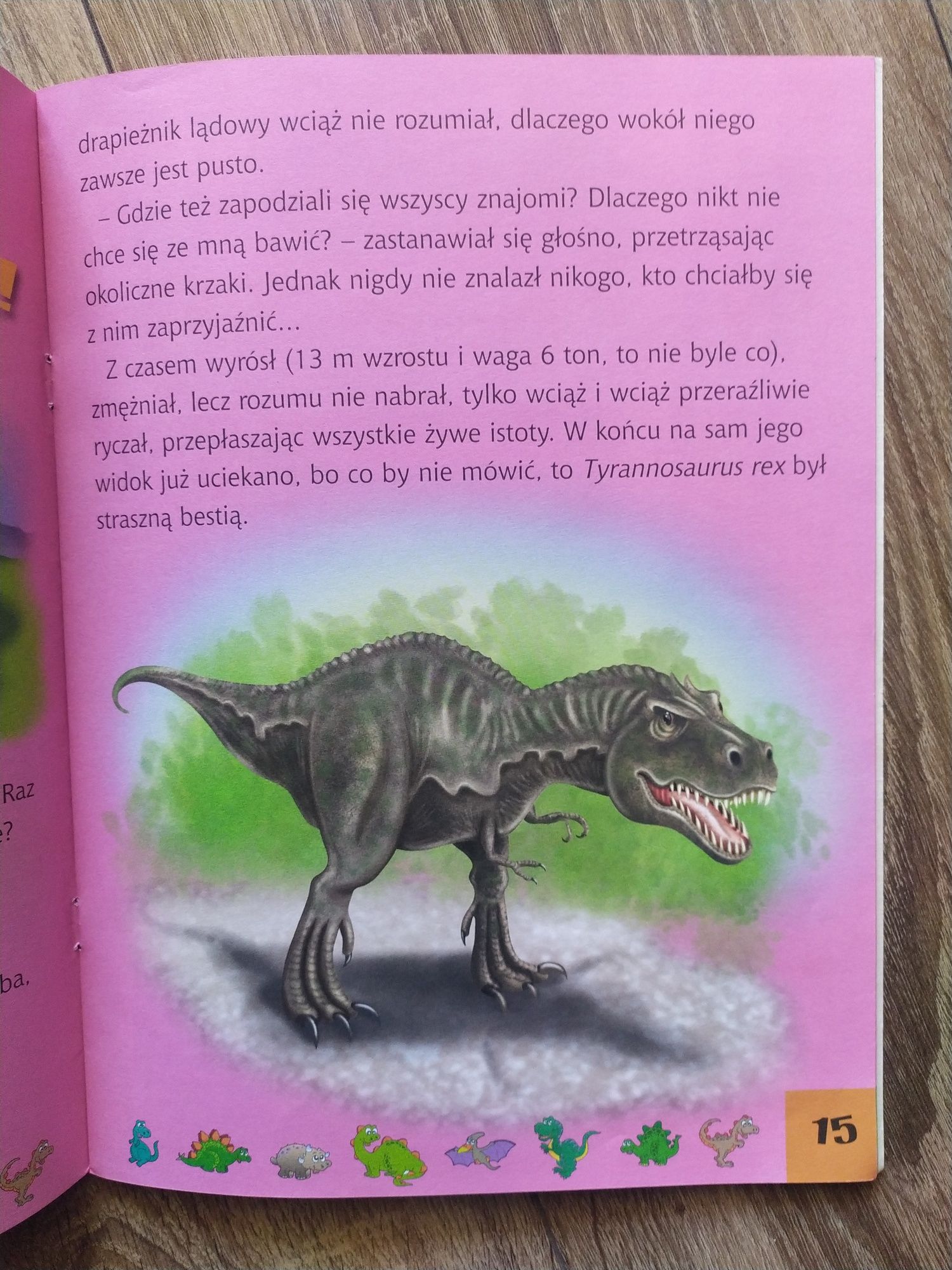 Dinozaury pracowity przedszkolak książka kolorowanka