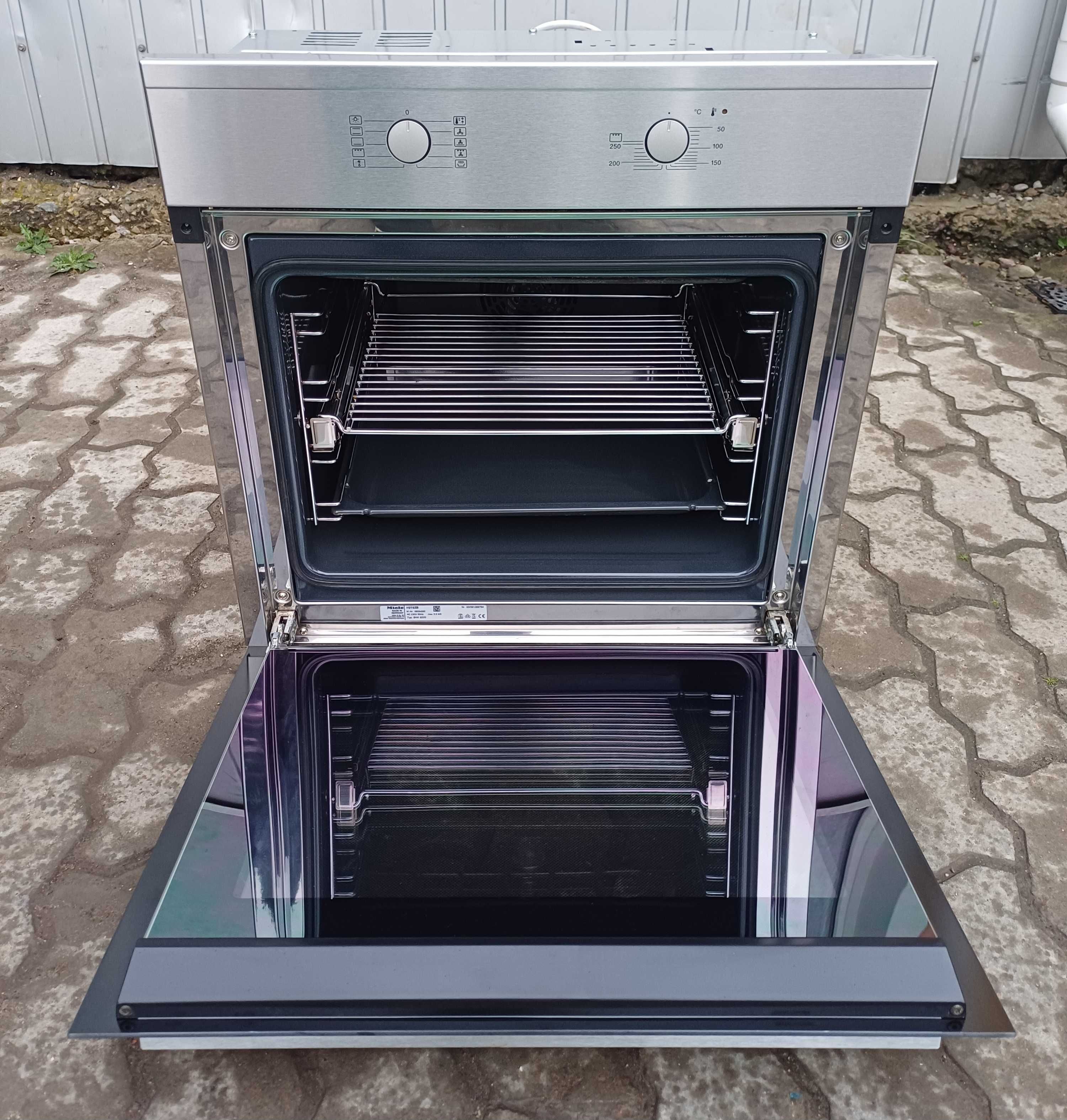 Встраиваемая духовка Миле Miele H 2162 B нерж сталь б/у Germany