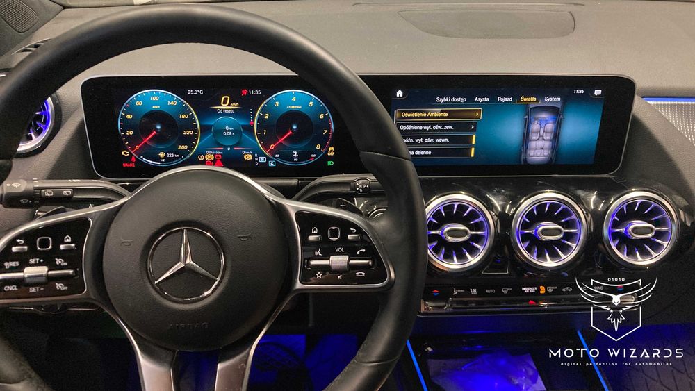 Polskie Menu MERCEDES USA/EU CLA250 GLC300 (W253) S klasa (W222) Japan