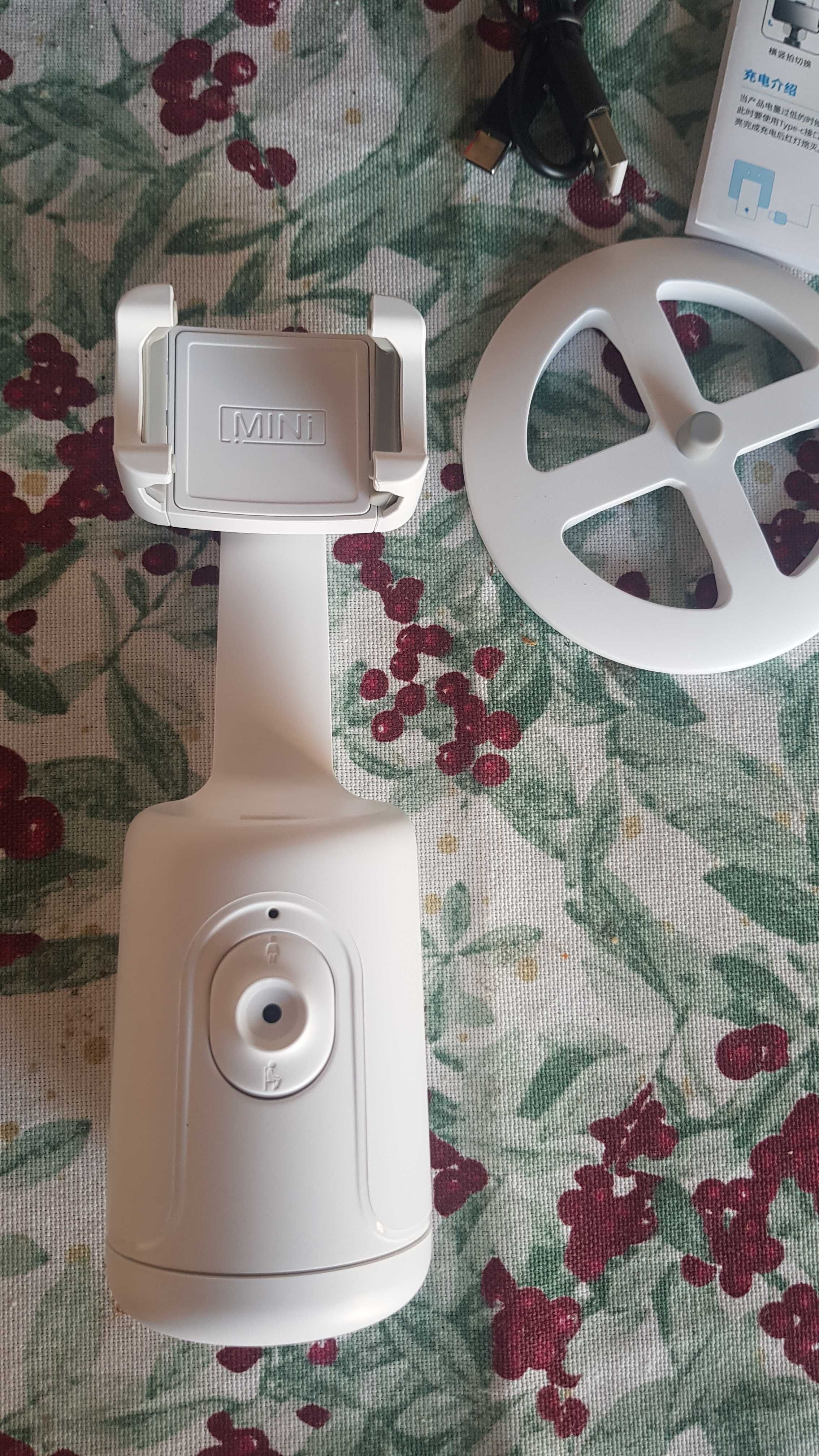 tripé com bastão de selfie com rastreamento automático de rosto