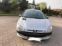 Peugeot 206 srebrny