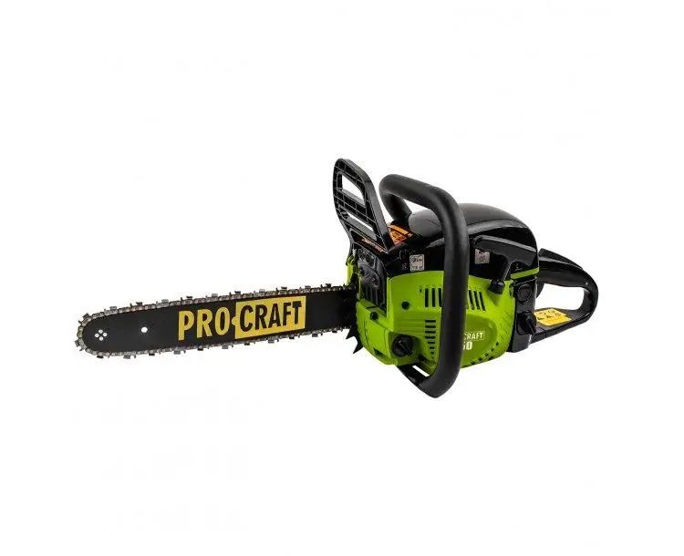 Бензопила ProCraft K450 (2шины, 2цепи)