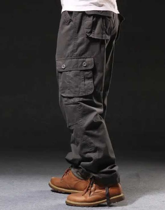 Тактичні штани карго Alpha Tactical Сірий розміри M-3XL