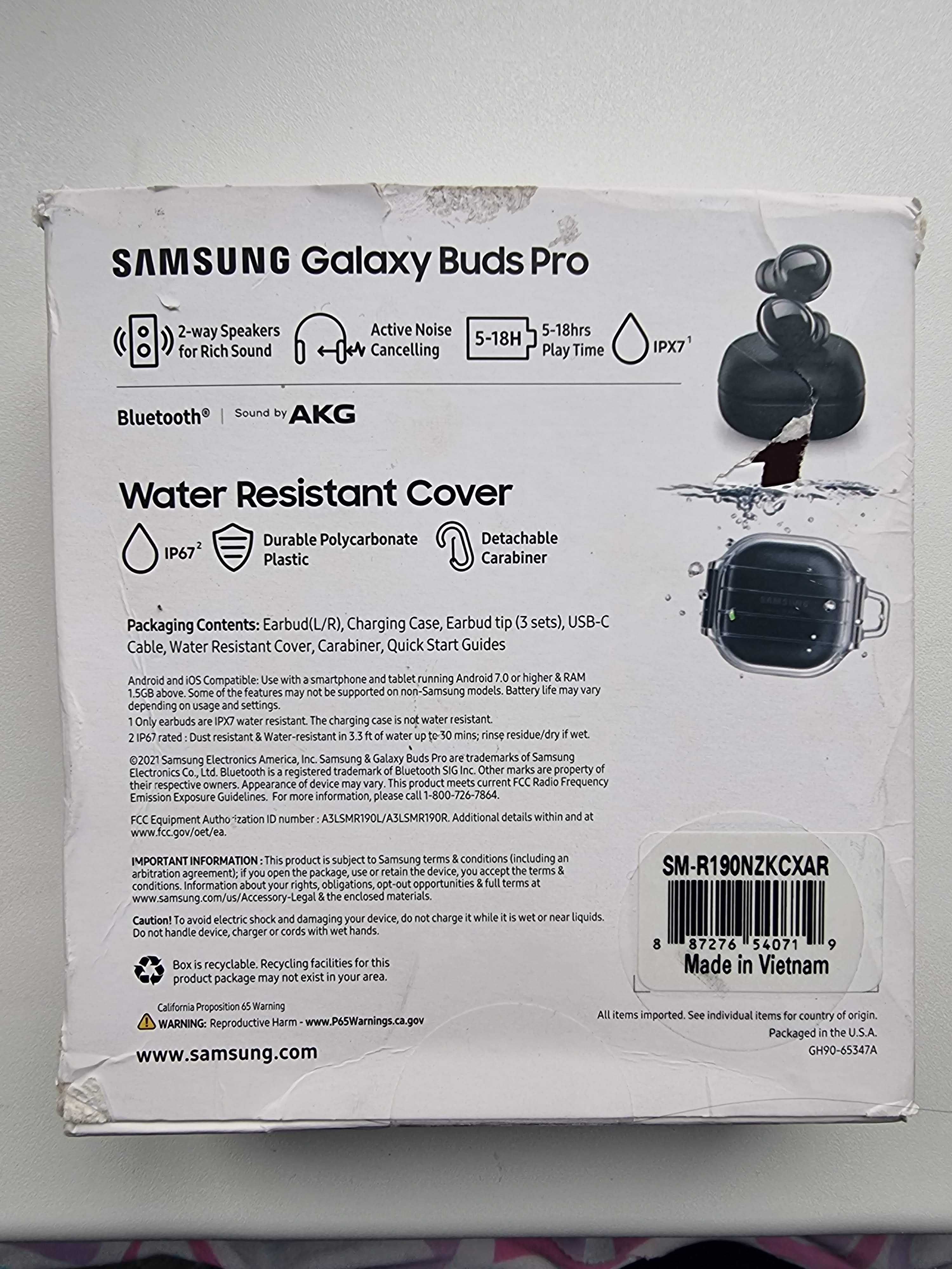 Бездротові навушники Samsung Galaxy Buds Pro