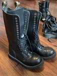 Buty Steel glany wysokie 20-dziurkowe martens