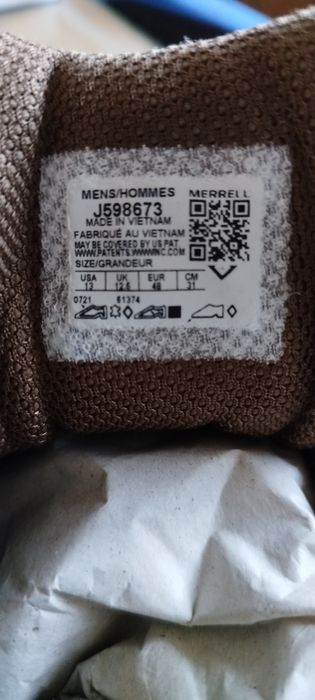 Buty górskie MERRELL48