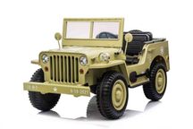 Jeep  RETRO WOJSKOWY 4X4 do 100kg zobacz w naszym sklepie