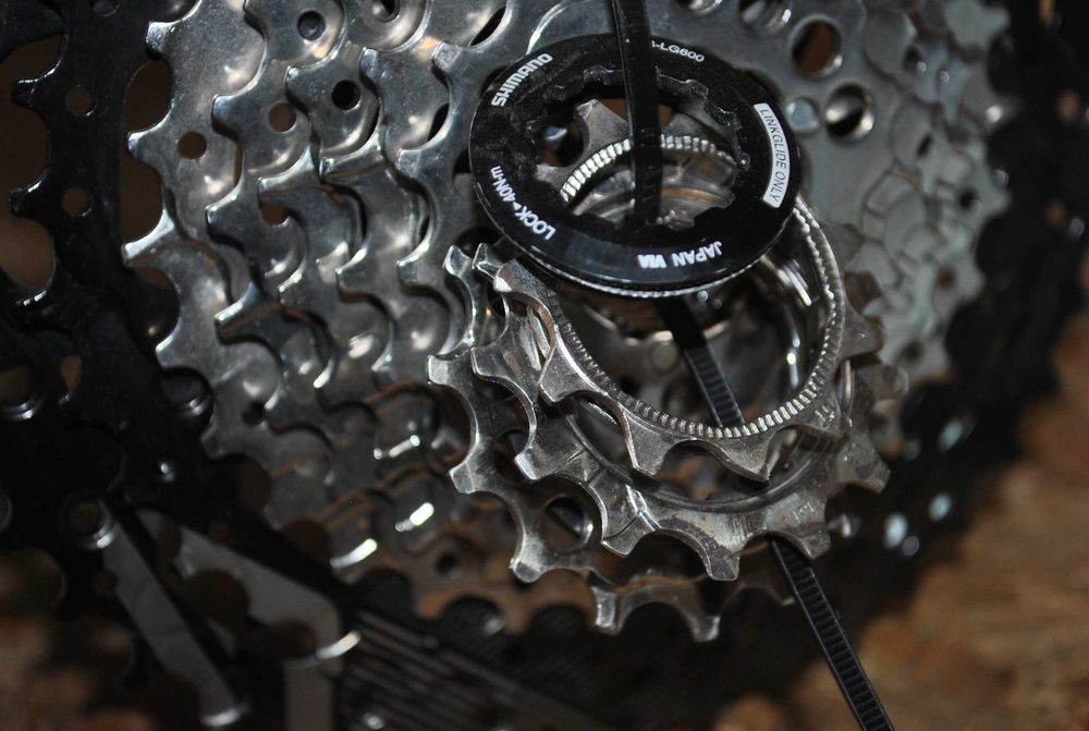 Kaseta Shimano Deore CS-LG600 Link Glide, 10. bieg - 11-43z