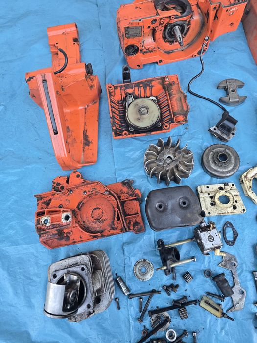 Pila spalinowa Husqvarna 154,254 czesci oryginal używane