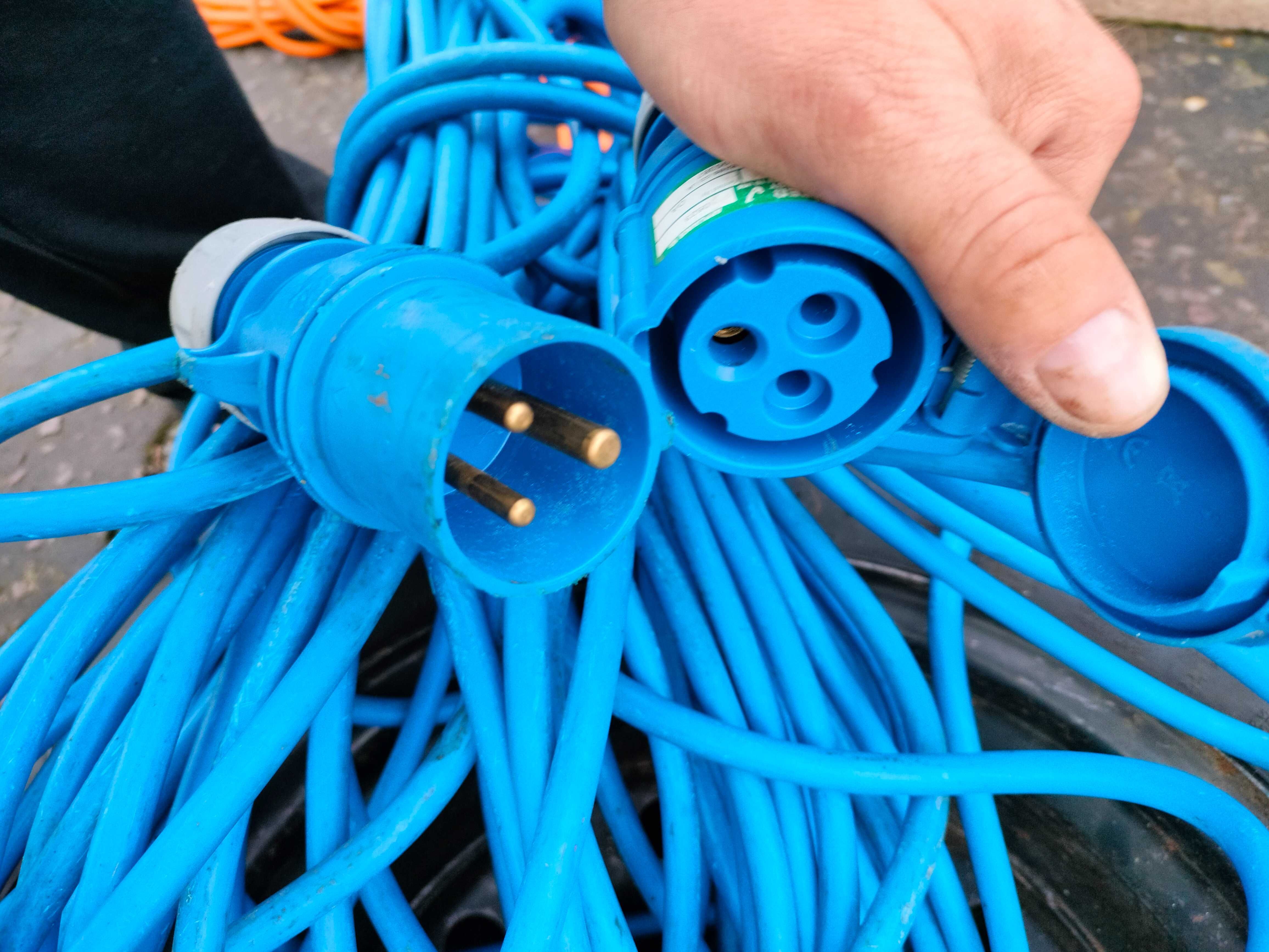 Przewód elektryczny kabel przyczepy kempingowej kampera 50m