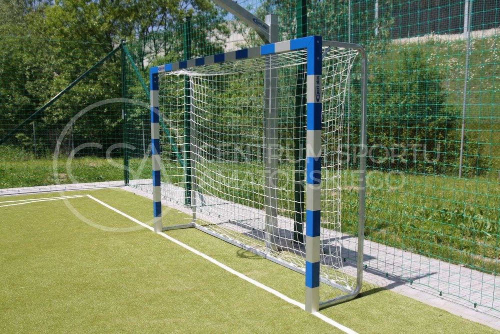 Bramka do piłki nożnej aluminiowa 3x2 m PROFIL KWADRATOWY TYP 2 PRO
