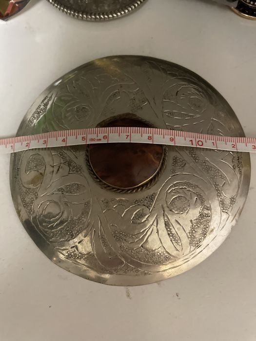 Амулет оберег посеребренный