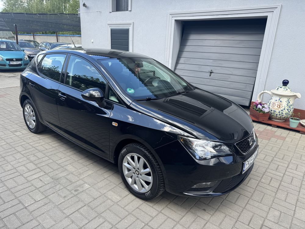 Seat Ibiza 1.2 86 KM sprowadzony 2014 zarejestrowany klimatronic alumy