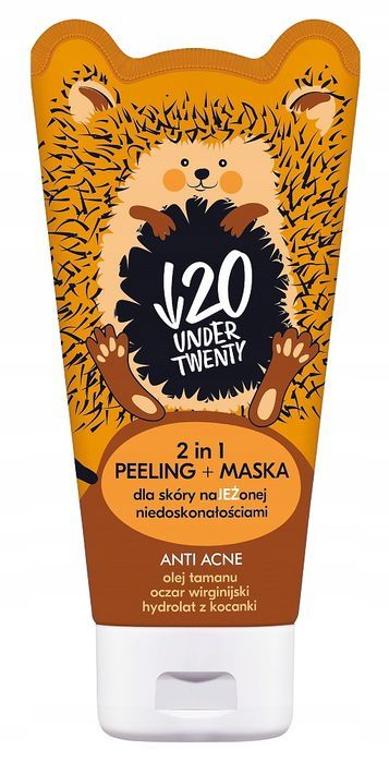 Under Twenty peeling + maska na niedoskonałości