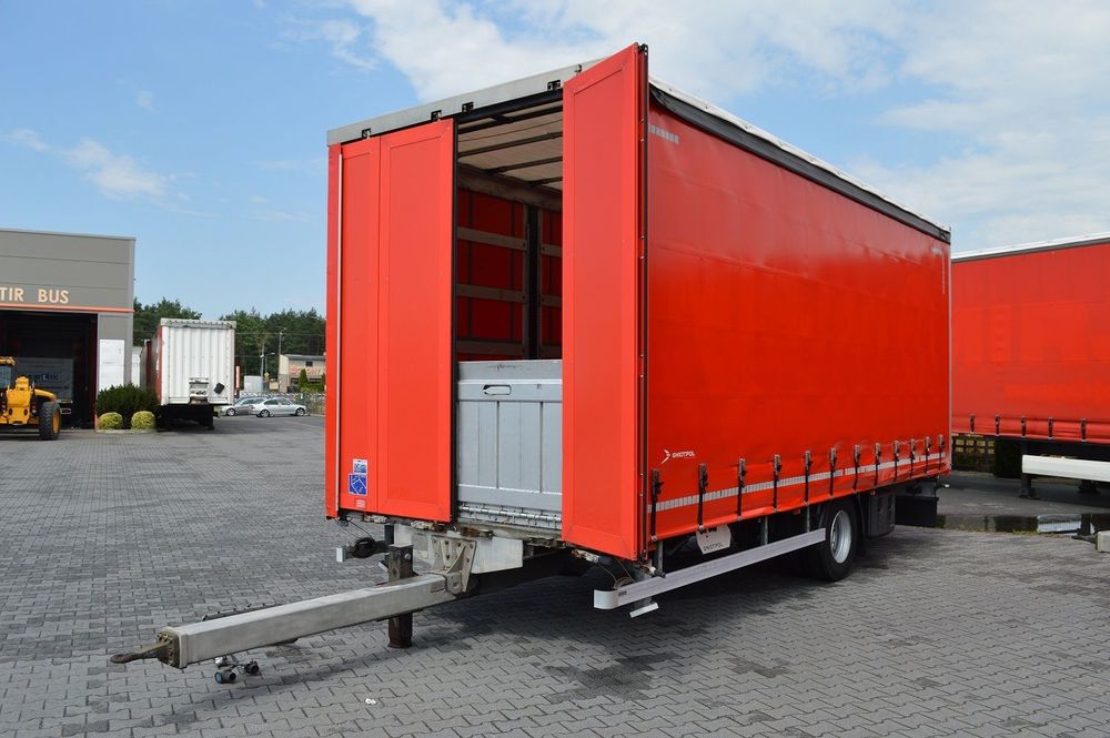 Gniotpol G4080 PLANDEKA FIRANKA  10 TON DMC PRZEJAZDOWA 1. Wł Firanka+Suwany Dach Aluminiowa Podłoga