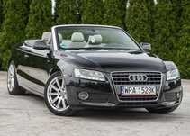 Audi A5 2.0B 211km Kabriolet Navi Ledy Xsenon Ważne opłaty